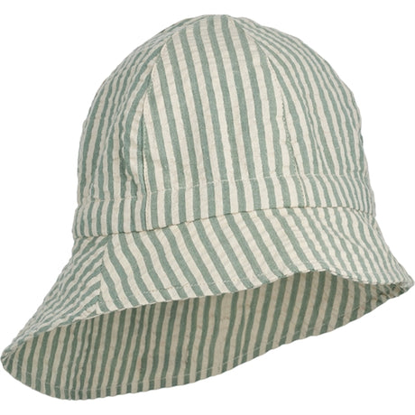 Liewood Sunneva Solhat Stripe Peppermint/White