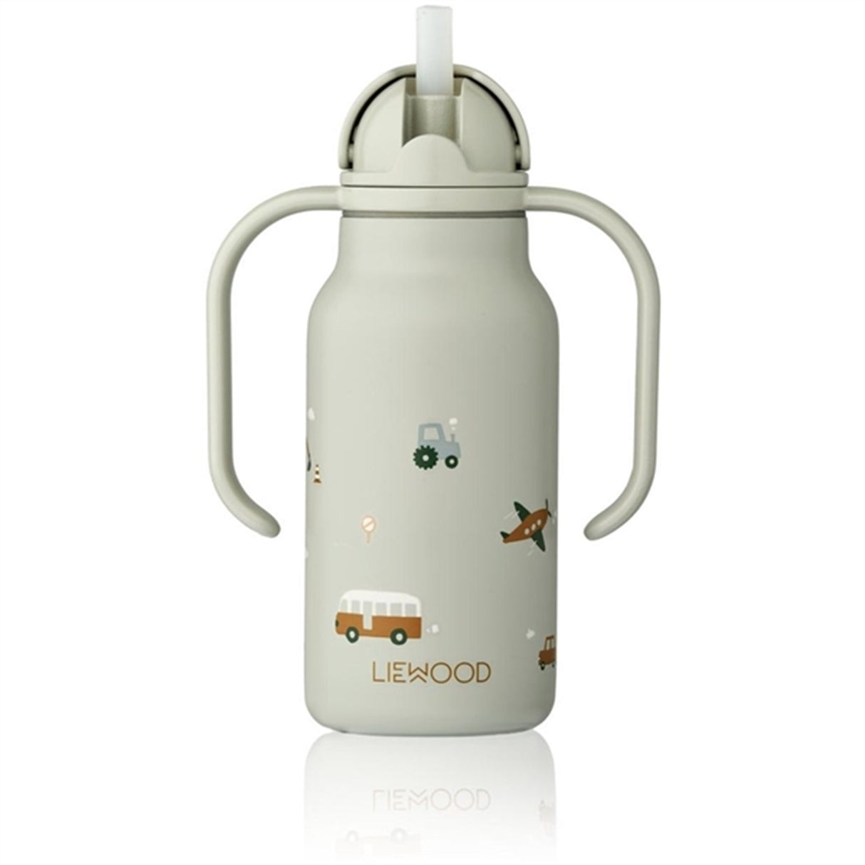 Liewood Kimmie Bottle 250 ml Vehicles/Dove Blue 3