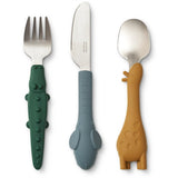 Liewood Tove Cutlery Set Golden Caramel Mix