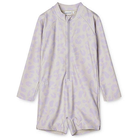 Liewood Max UV Swim Jumpsuit Leo Misty Lilac