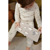 Liewood Birk Pyjamas Jumpsuit Sheep / Sandy 2