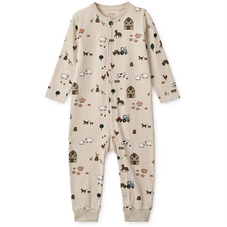 Liewood Birk Pyjamas Set Farm / Sandy