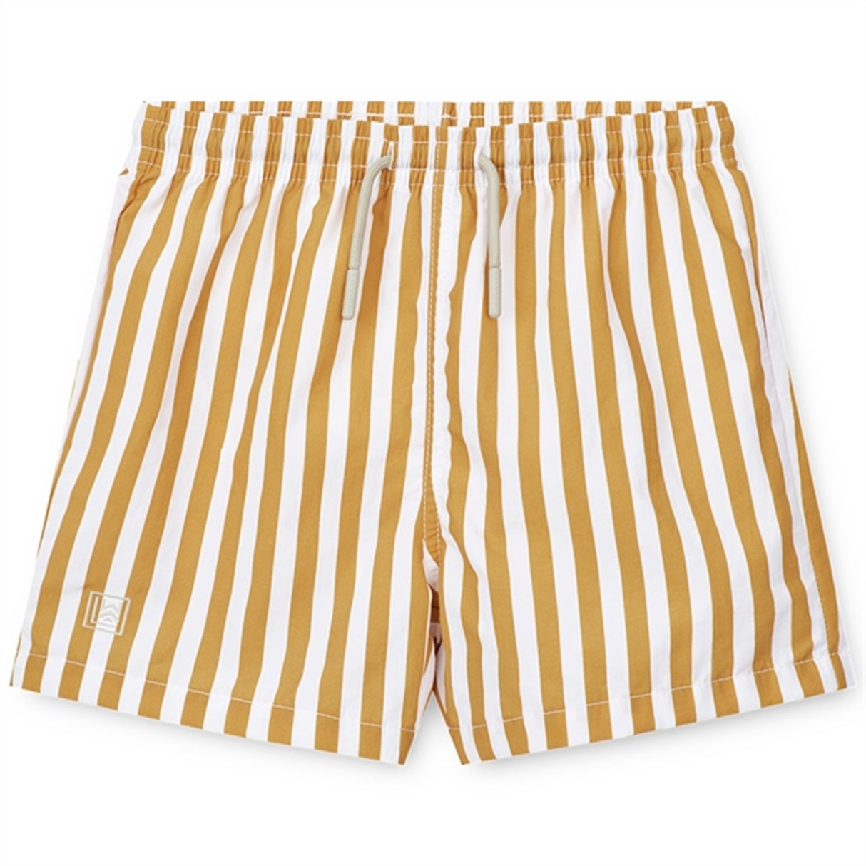 Liewood Duke Board Shorts Stripe Yellow Mellow/White 2