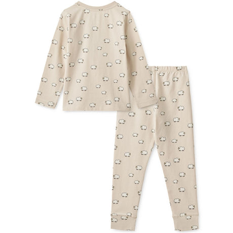 Liewood Wilhelm Pyjamas Set Sheep / Sandy 2