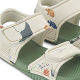 Liewood Blumer Sandals Sea Creature/Sandy 4