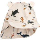 Liewood Senia Sun Hat Sea Creature/Sandy