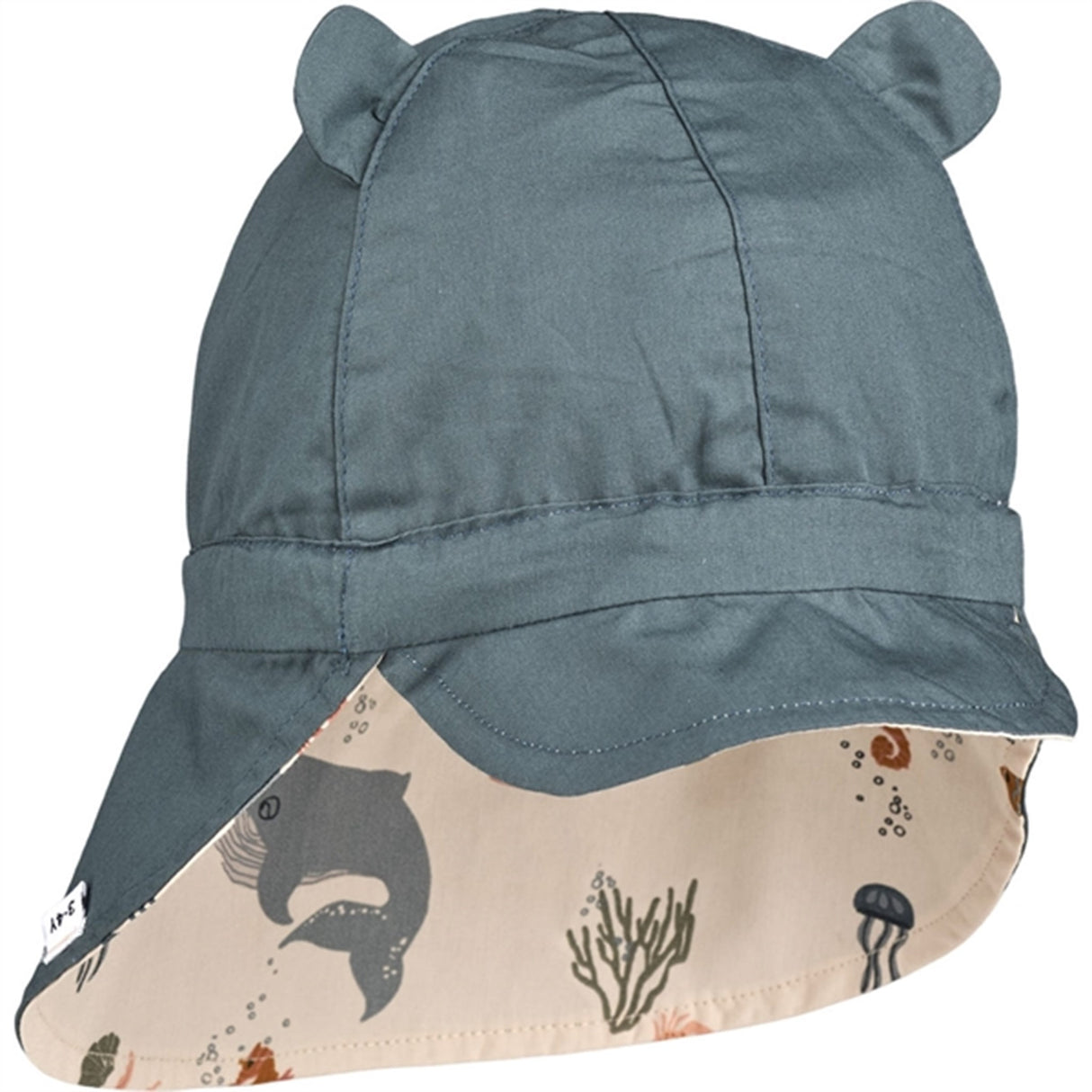 Liewood Gorm Sun Hat Sea Creature/Sandy 3