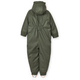 Liewood Nelly Rubber Snowsuit Hunter Green 2