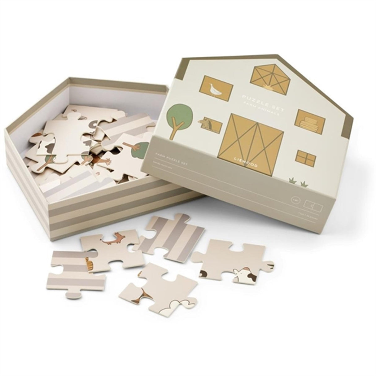 Liewood Jimmie Puzzle Farm / Sandy