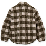 Liewood Nolan Pile Jacket Check Army Brown / Dark Sandy 5