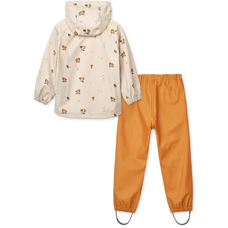 Liewood Moby Printed Rainwear Set Peach / Sandy 2