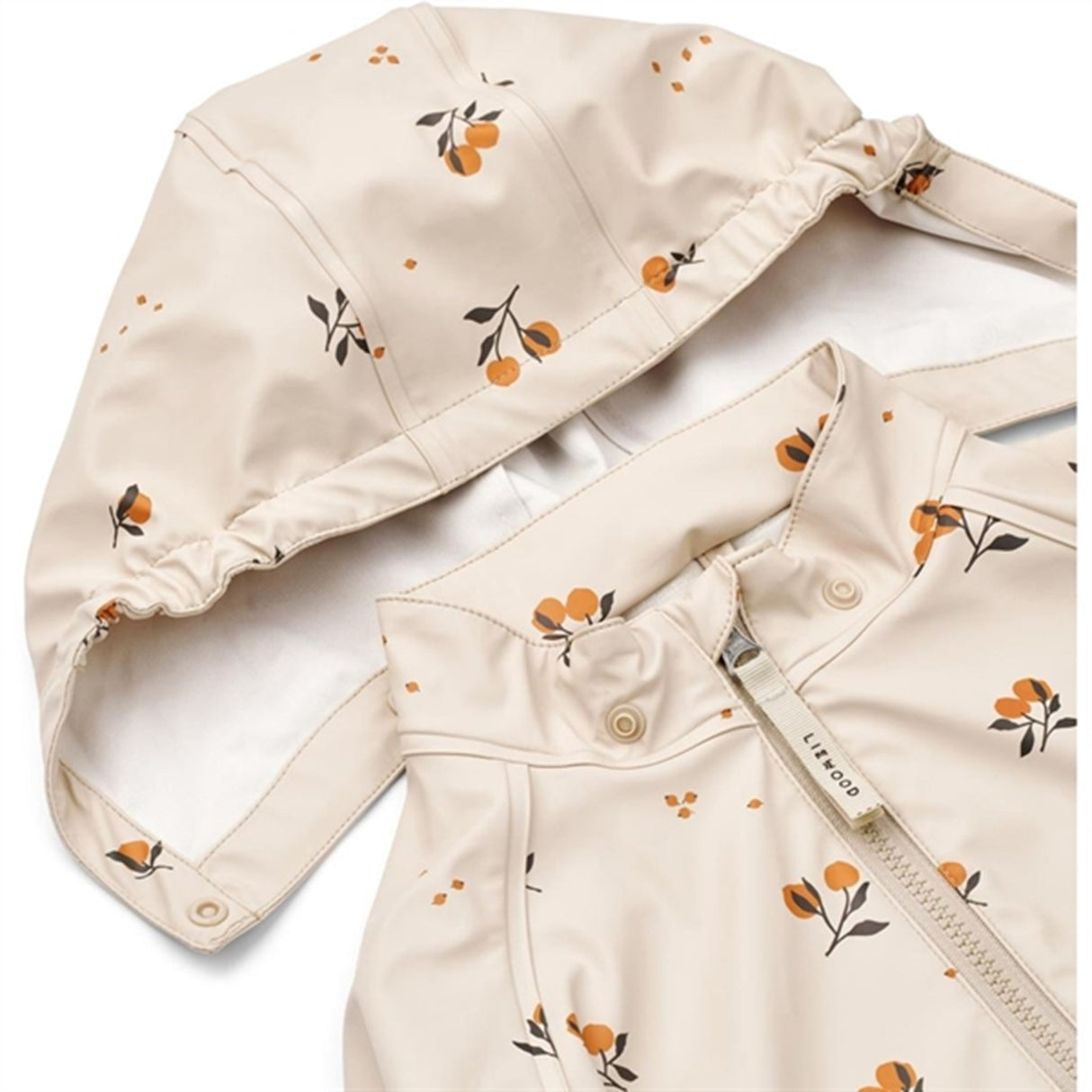 Liewood Moby Printed Rainwear Set Peach / Sandy 6