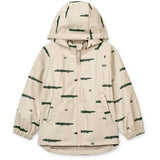 Liewood Moby Printed Rainwear Set Crocodile / Sandy 3