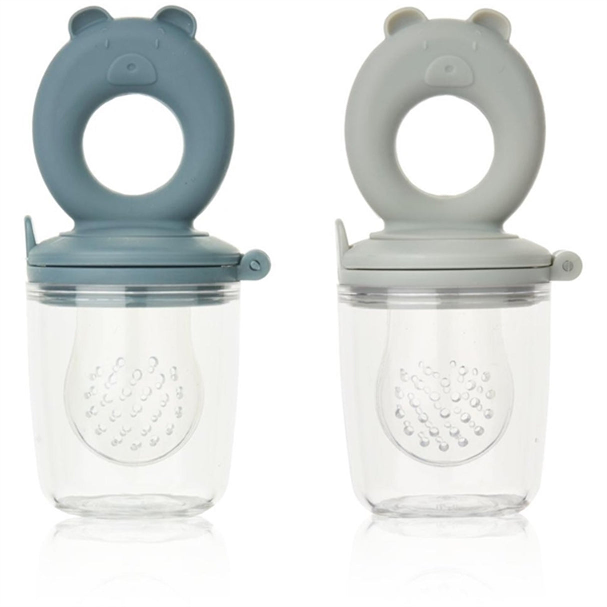 Liewood Miranda Food Feeder 2-Pack Whale Blue/Dove Blue