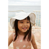 Liewood Amelia Sun Hat Y/D Stripes Crisp White Sandy