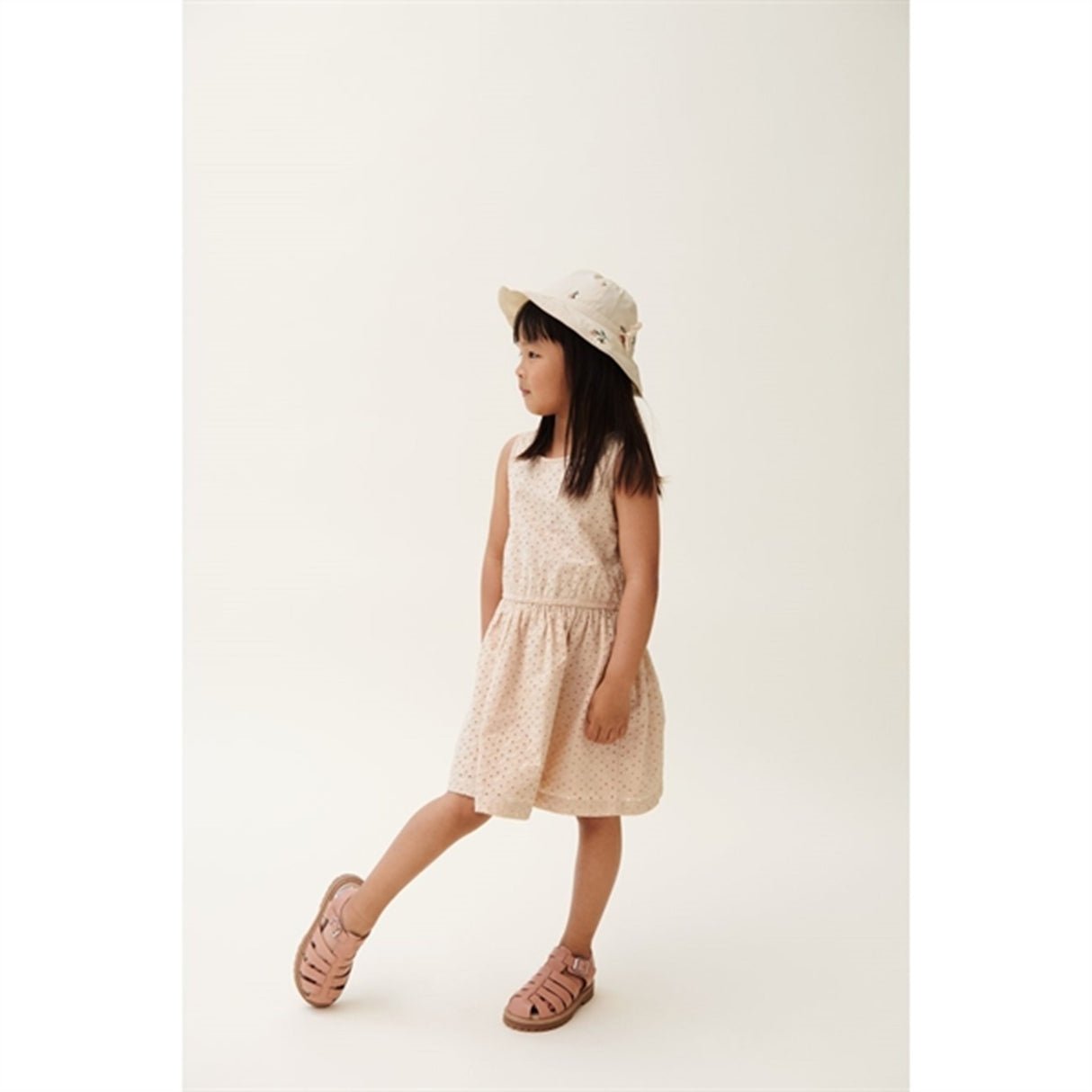 Liewood Norene Bucket Hat Peach Sea Shell 3