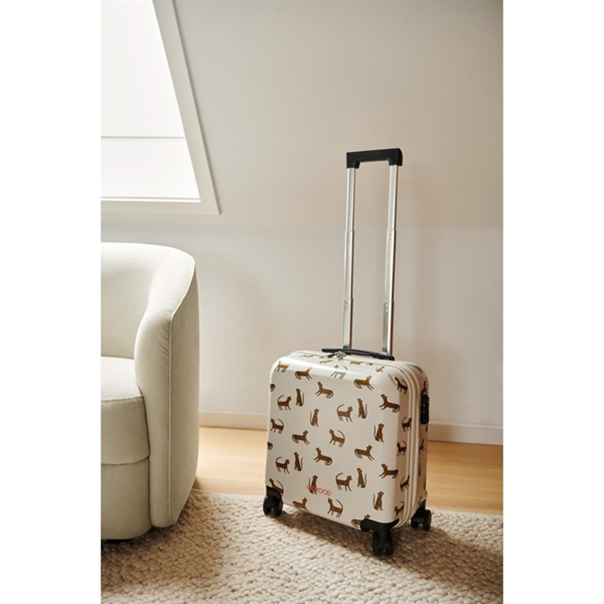 Liewood Hollie Hardcase Suitcase Leopard Sandy 5