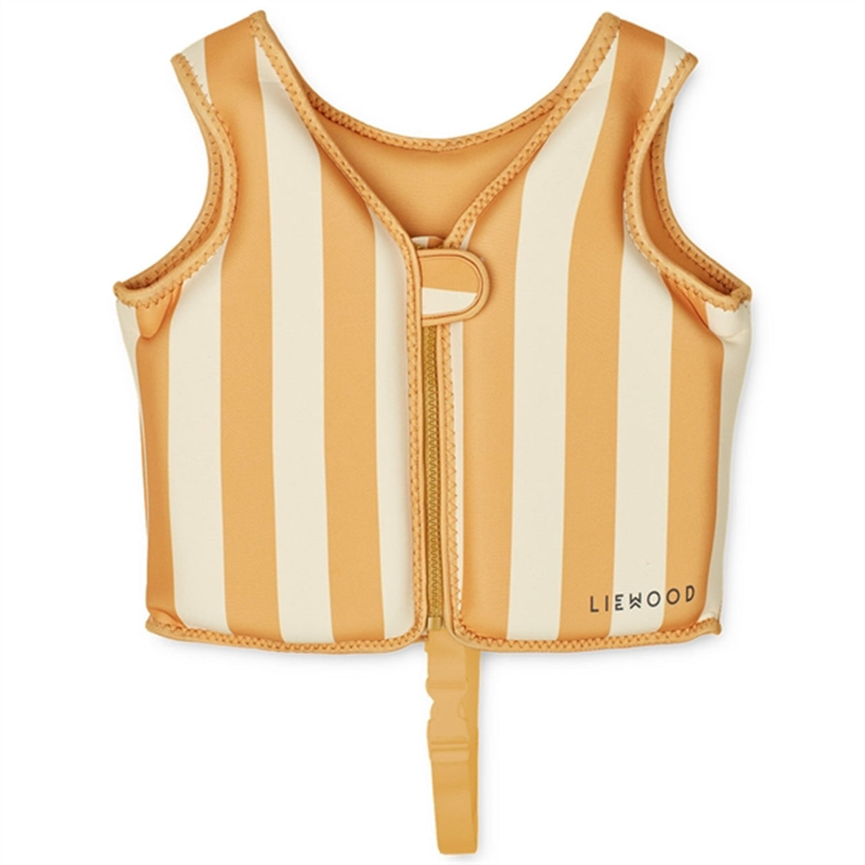 Liewood Dove Swim Vest Stripe Creme De La Creme/Yellow Mellow