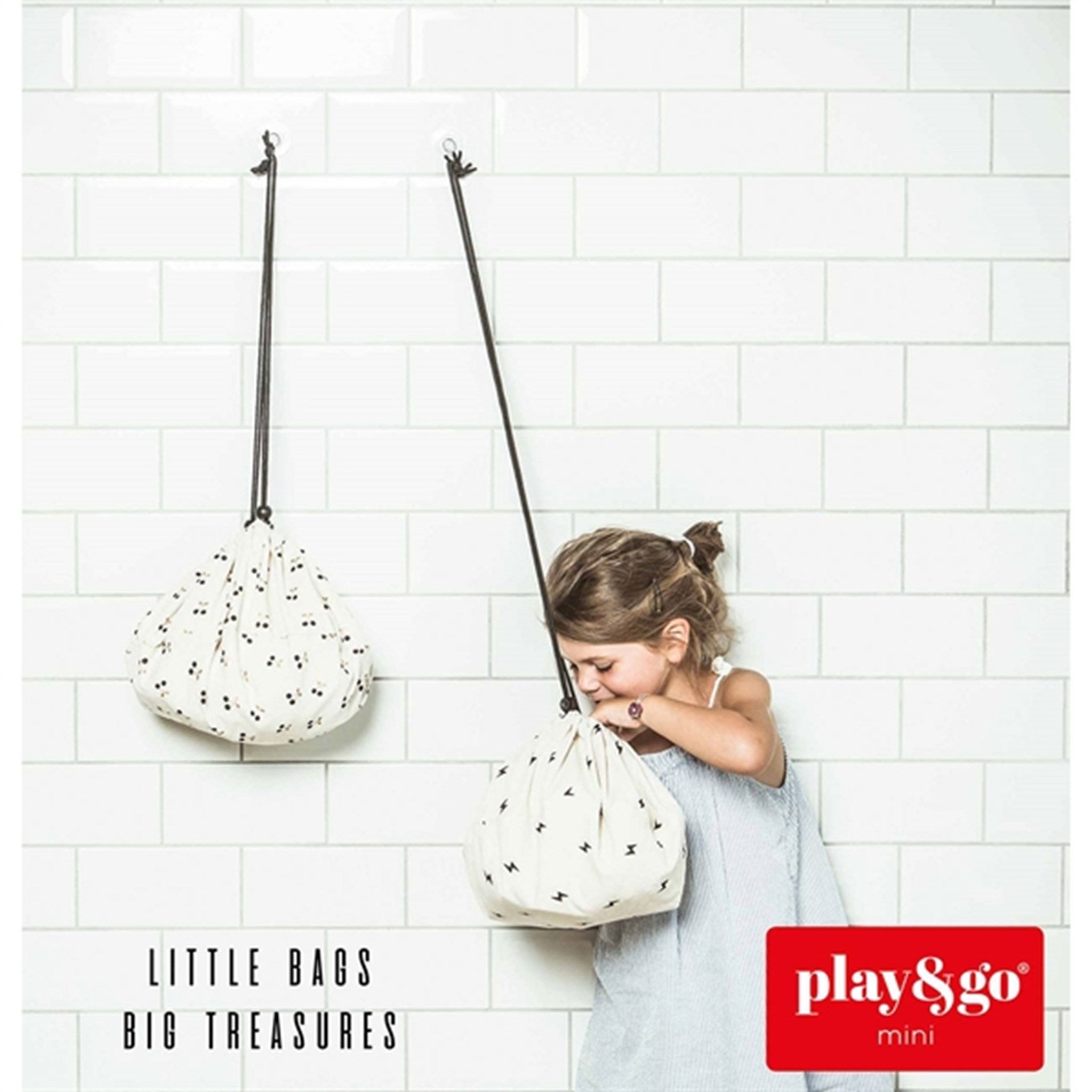 Play&Go Storage Bag Mini Cherry Gold 5