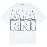 Marni White Logo T-shirt