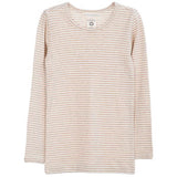 Serendipity Oat/Offwhite Slim Stripe Blouse