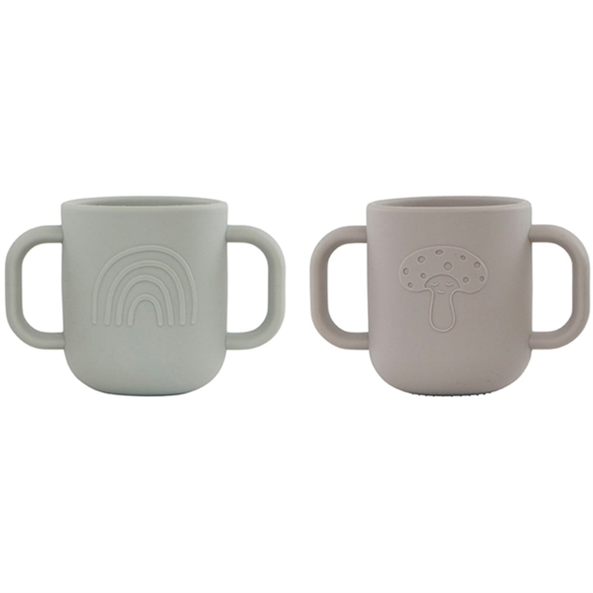 OYOY Kappu Cup 2-Pack Clay/Pale Mint