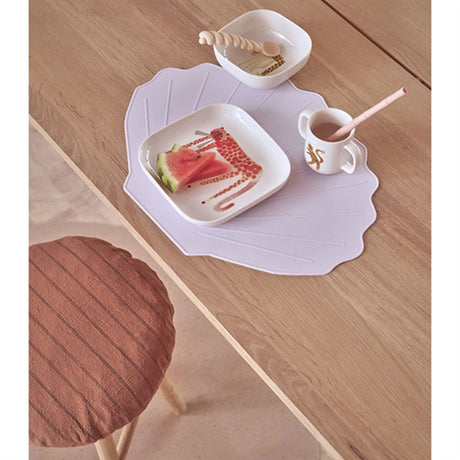 OYOY Moira Tableware Set Strawberry Cat Offwhite 2