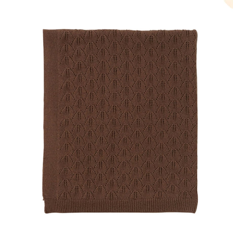 OYOY Lana Baby Blanket Brown/Melange