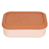 OYOY Yummy Lunch Box Small Rose/Fudge