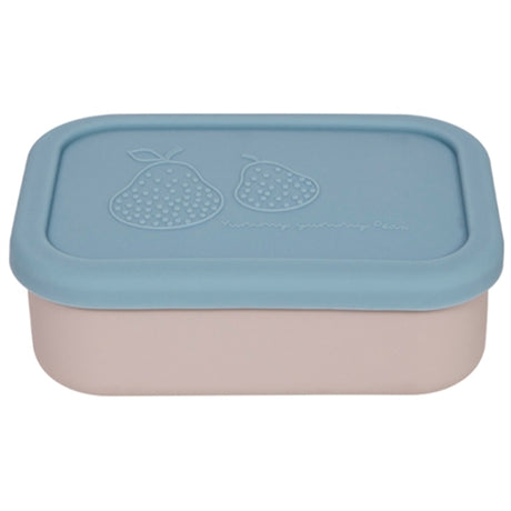 OYOY Yummy Lunch Box Small Blue/Clay