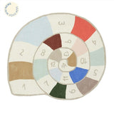 OYOY Nautilus Hopscotch Rug Multi