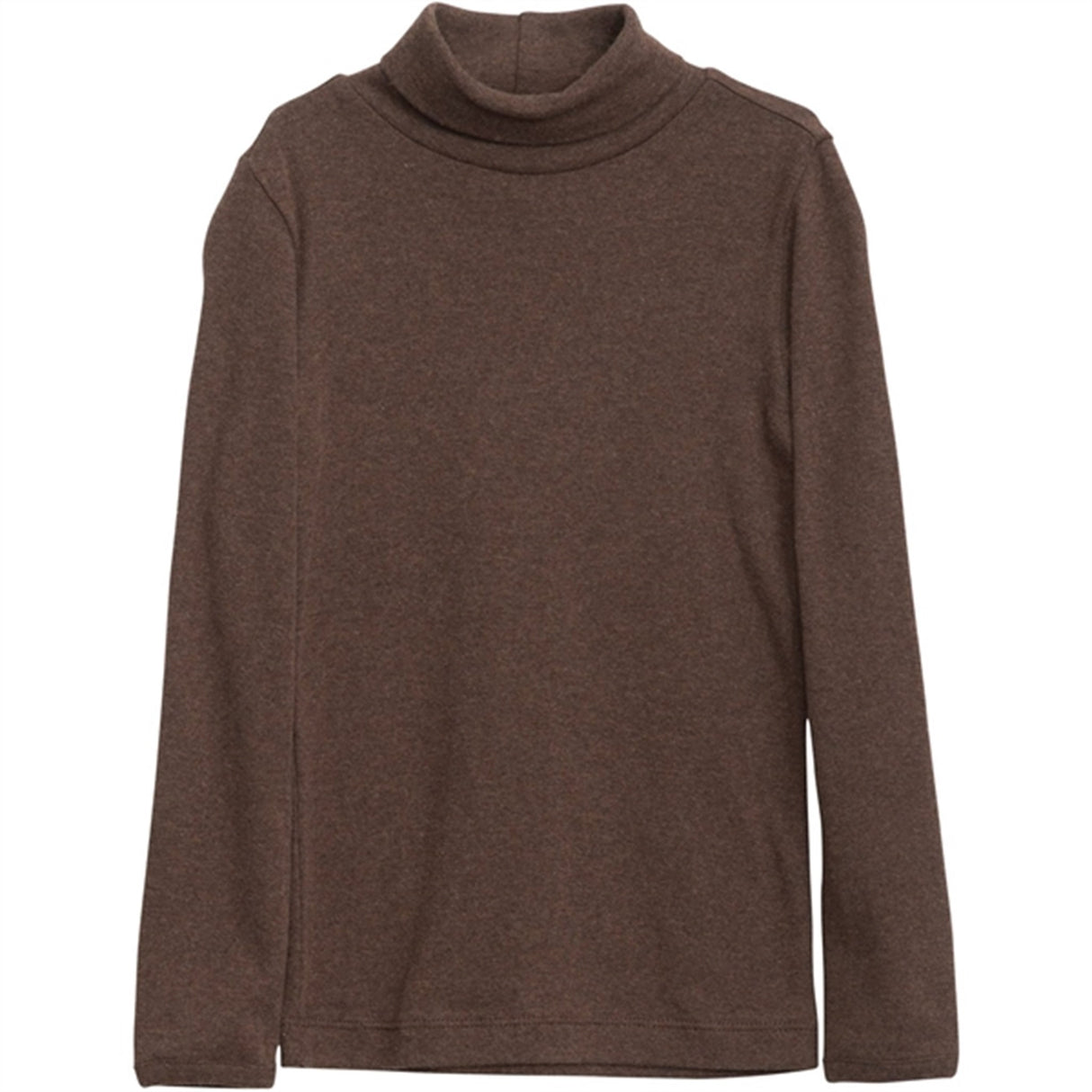 Serendipity Chestnut Turtleneck Blouse