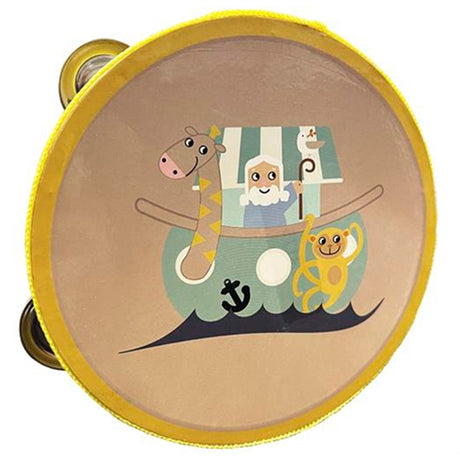 Magni Tambourines Noah's Ark Yellow