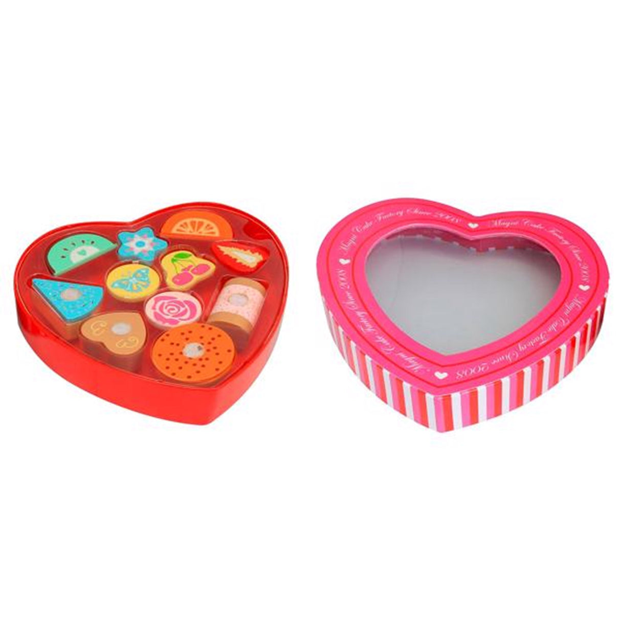 Magni Small Cakes in Heart Box