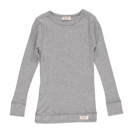 MarMar Modal Tee Plain LS (grey melange)