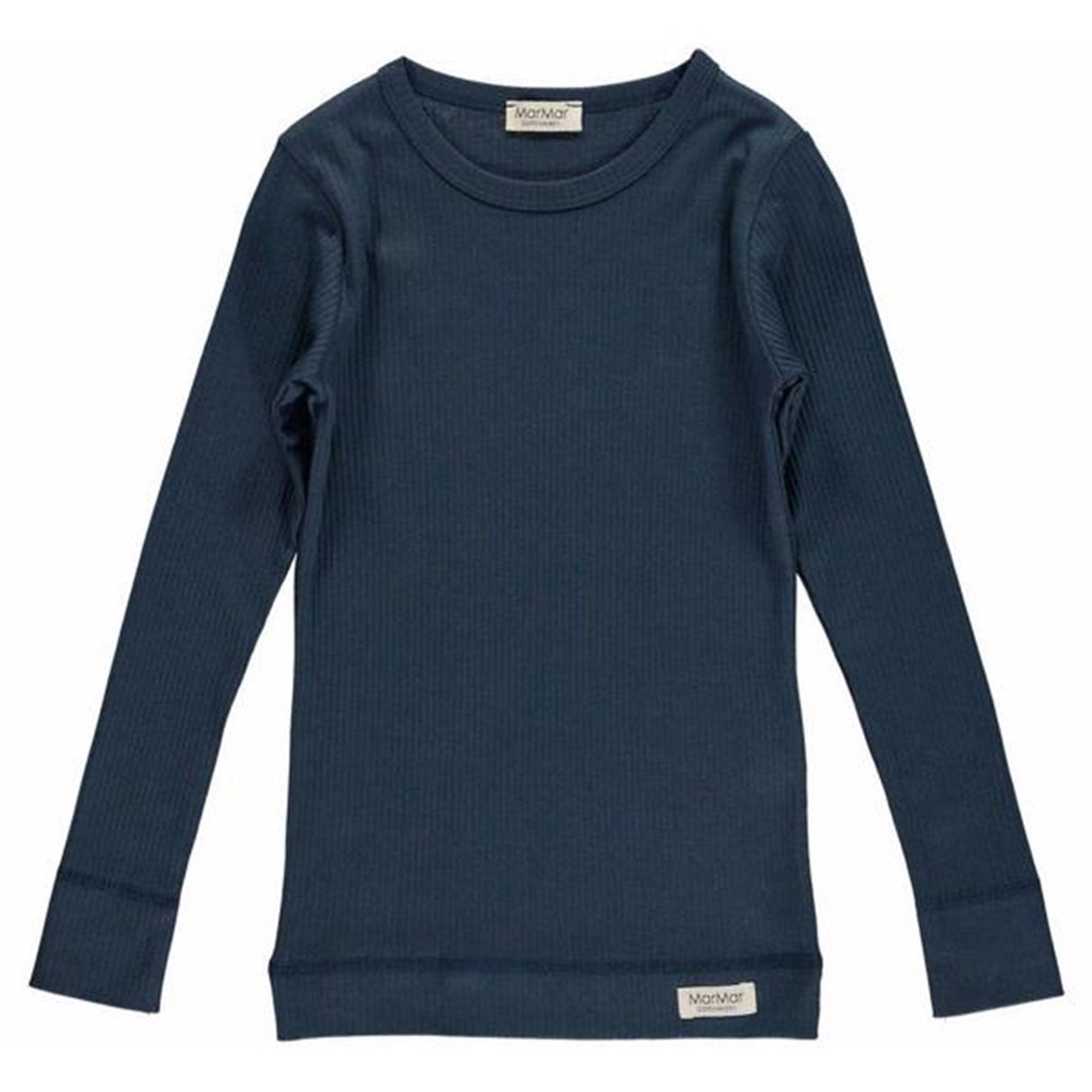 MarMar Modal Tee Plain LS (blue)