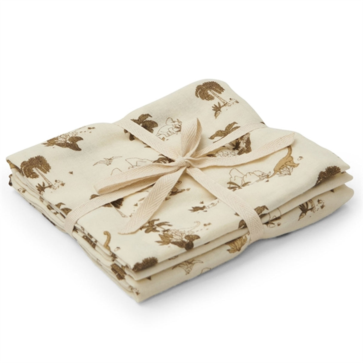 That's Mine Muslin Cloths 2-pack Dino Jungle