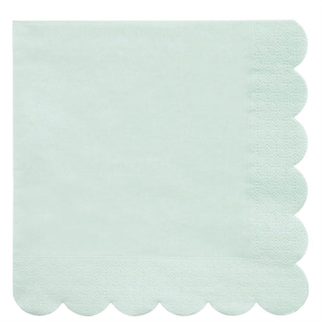 Meri Meri Simply Eco Mint Napkins Large