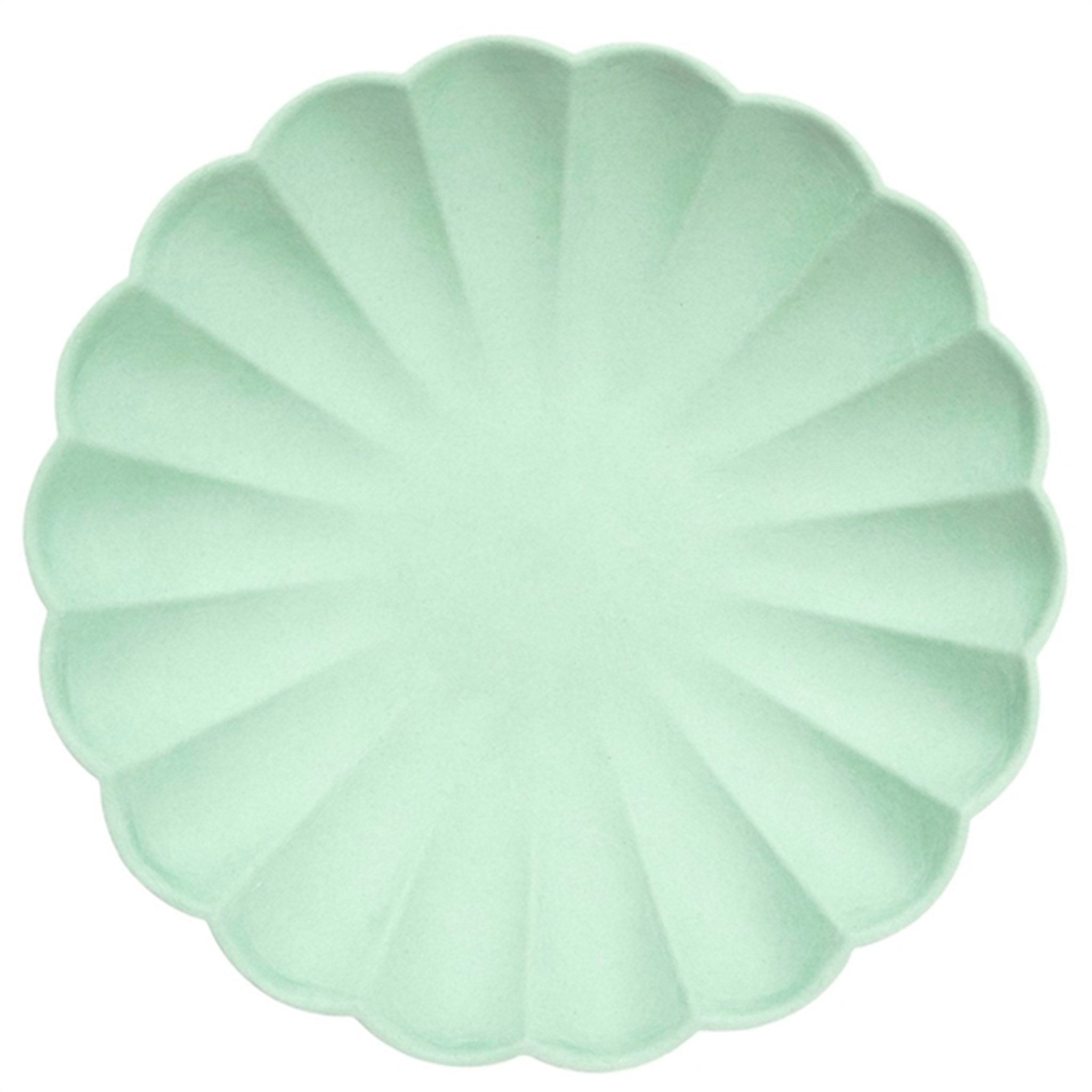 Meri Meri Simply Eco Mint Plates Small