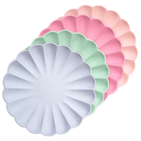 Meri Meri Simply Eco Multicolor Plates Small