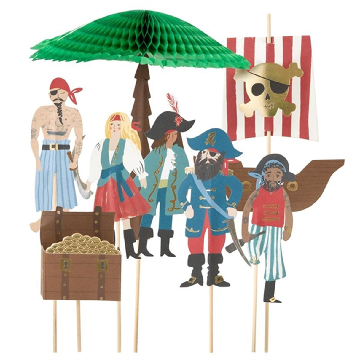 Meri Meri Pirate Cake Toppers