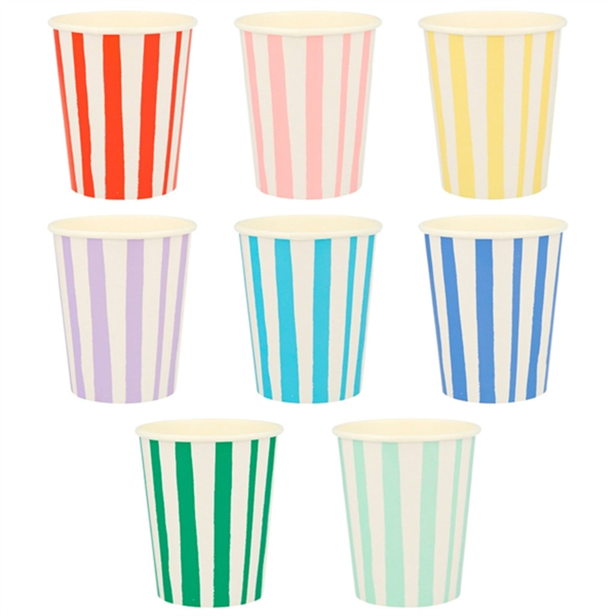 Meri Meri Stripe Mixed Cups