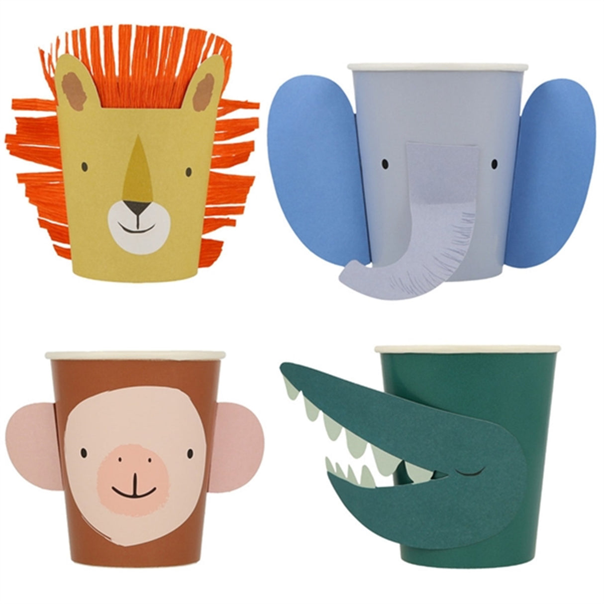 Meri Meri Animal Parade Cups