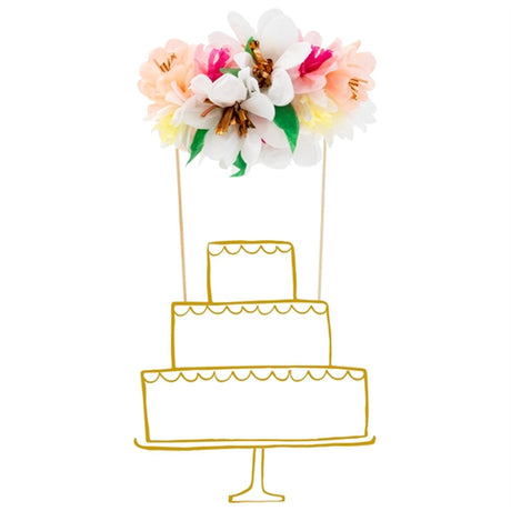 Meri Meri Flower Cake Topper