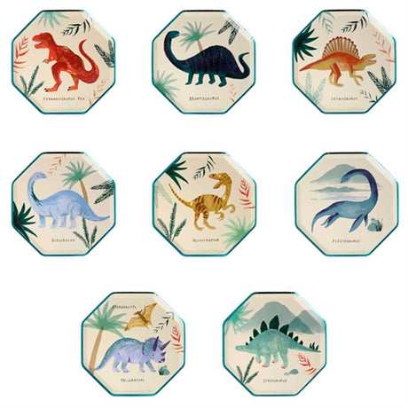 Meri Meri Dinosaur Kingdom Plates