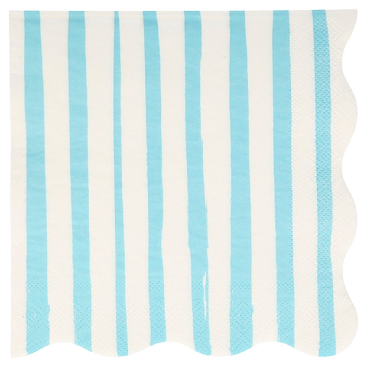 Meri Meri Stripe Blue Napkins Large