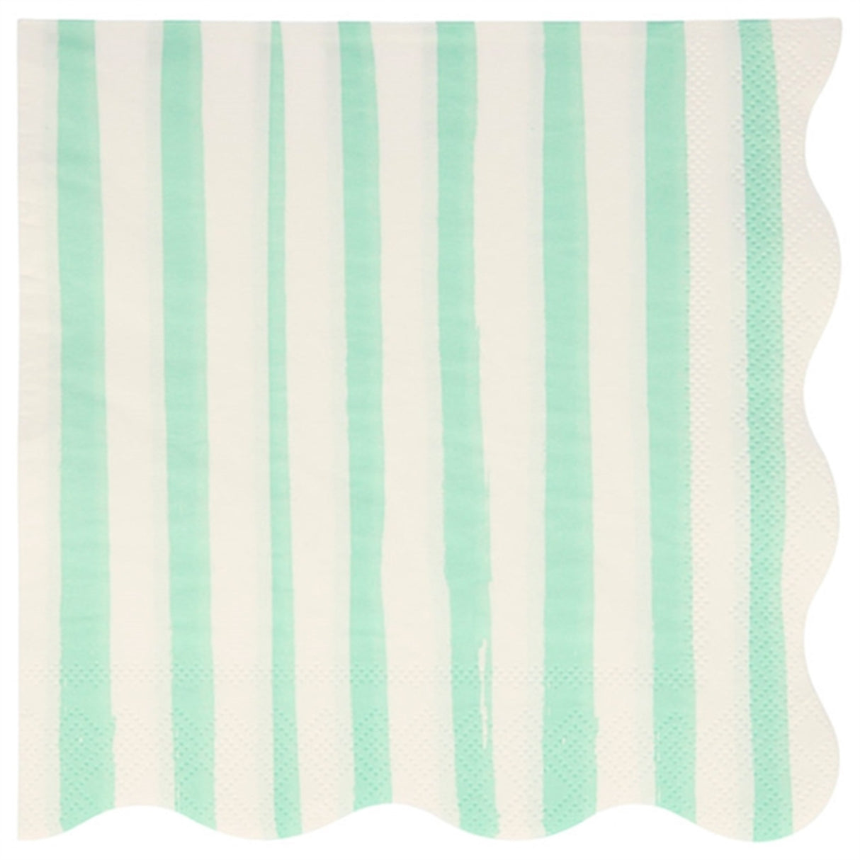 Meri Meri Stripe Mint Napkins Large