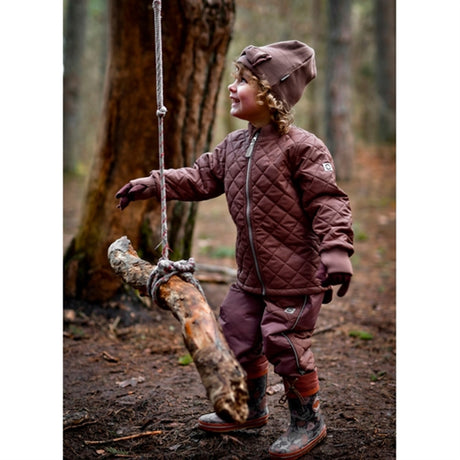 Mikk-Line Thermo Set Duvet w. Fleece Nutmeg 2