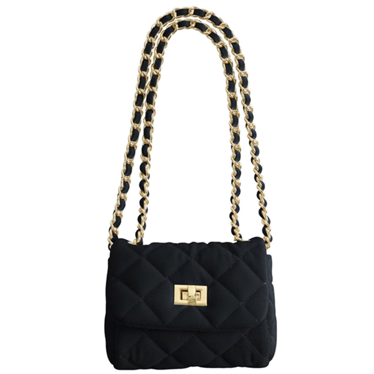 Milledeux Small Velvet Bag Black 3