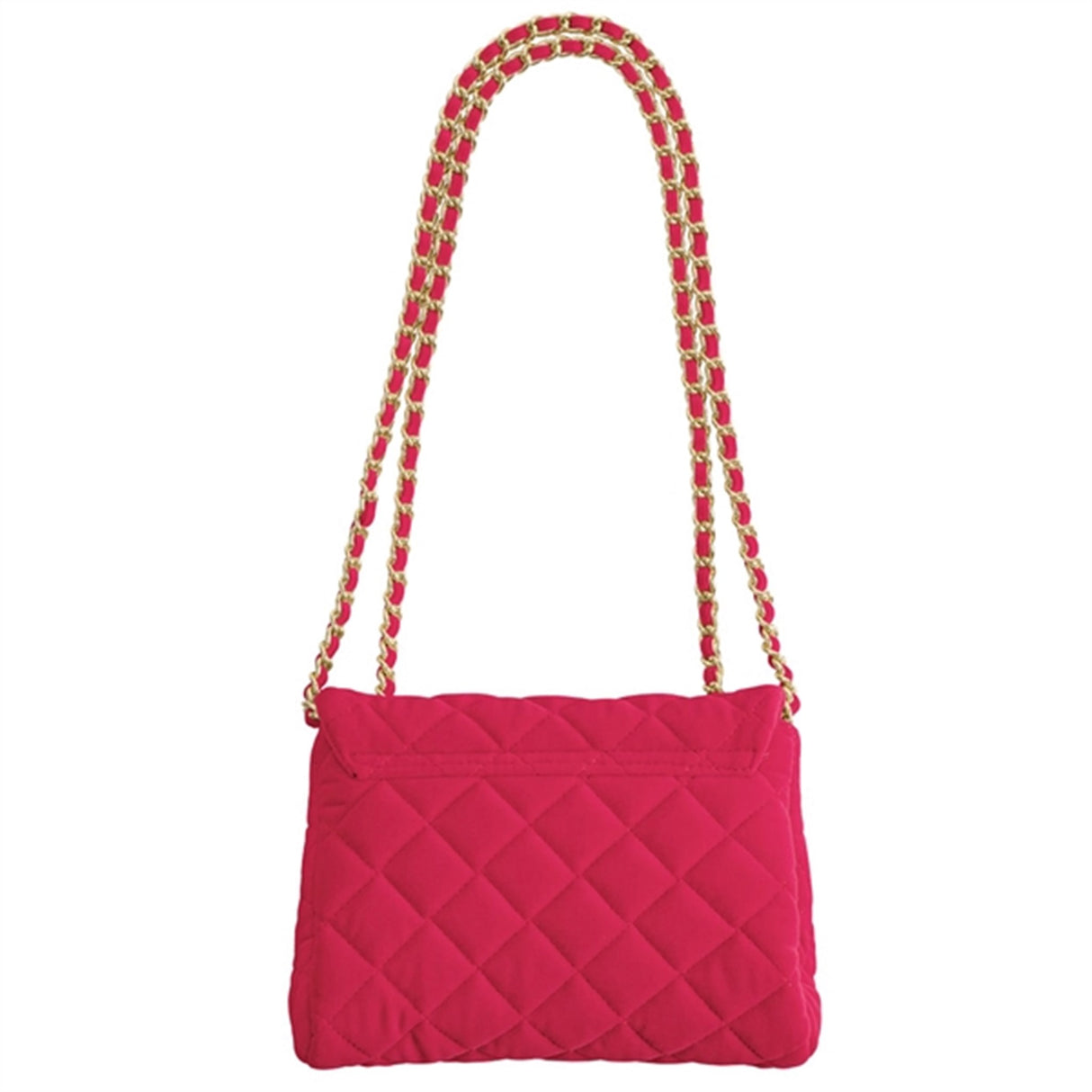 Milledeux Medium Velvet Bag Azalea Pink 2